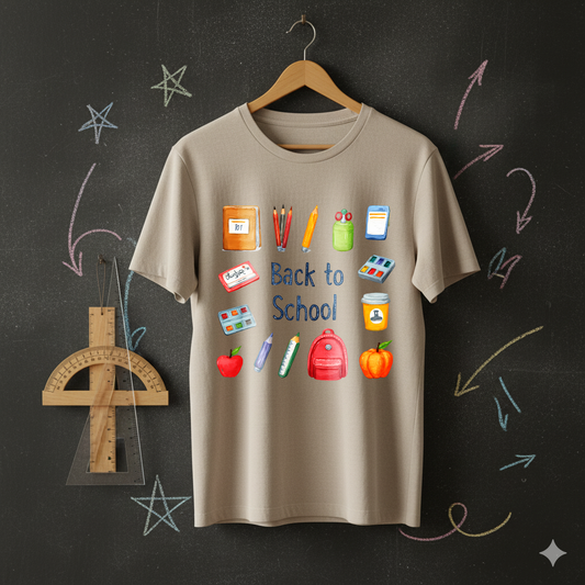 back to school tee