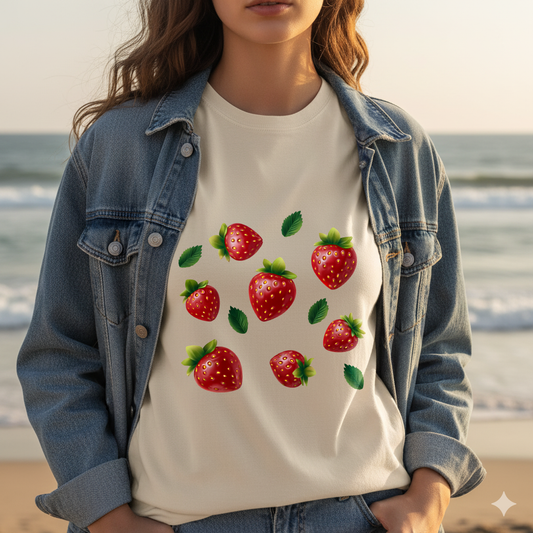 t shirt strawberry