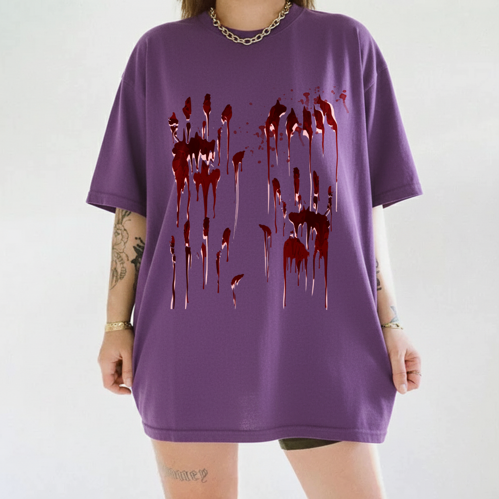 Handprint Horror Tee